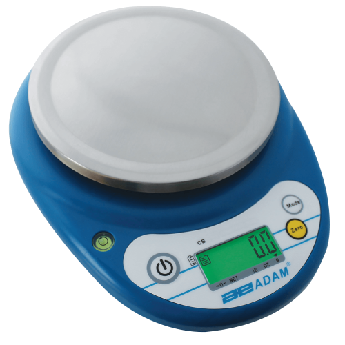 Adam Equipment CB Compact Balances, External Calibration, 1000 g Capacity, 0.1 g Readability, 130 mm Diameter Pan Size - CB 1001 - Click Image to Close